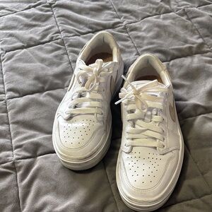 Nike Air White Cork Insole Low-Top Sneakers